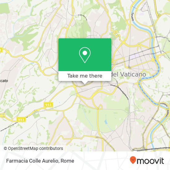 Farmacia Colle Aurelio map