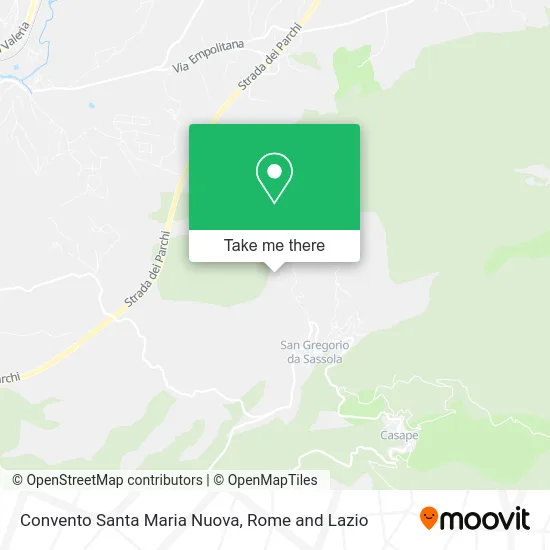 Santa Maria Nuova Convent map