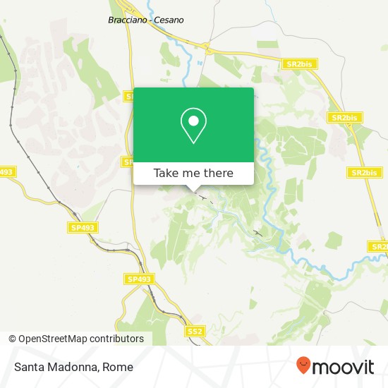 Santa Madonna map