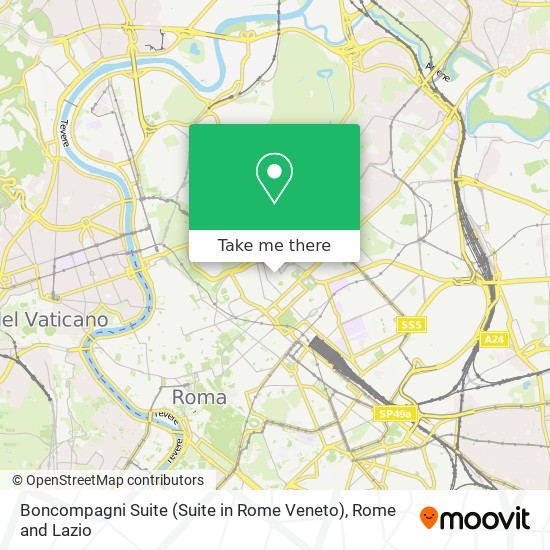 Boncompagni Suite (Suite in Rome Veneto) map