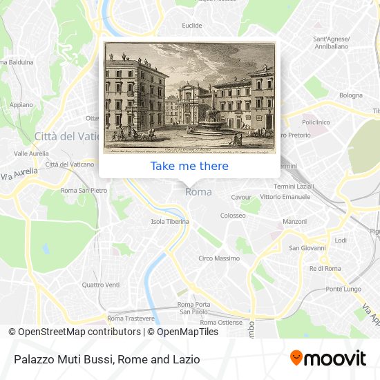 Palazzo Muti Bussi map