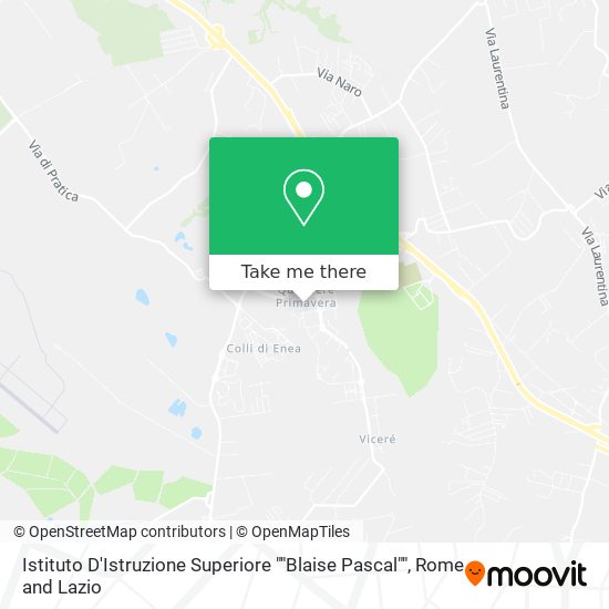 Istituto D'Istruzione Superiore ""Blaise Pascal"" map