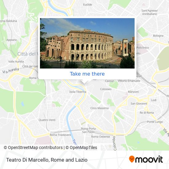 Teatro Di Marcello map