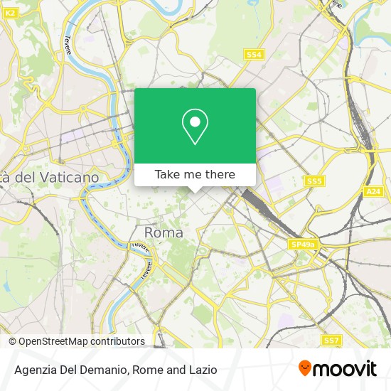 Agenzia Del Demanio map