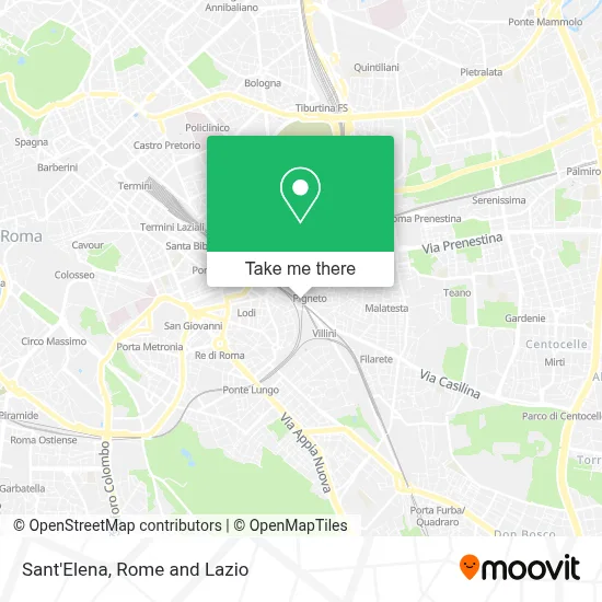 Sant'Elena map