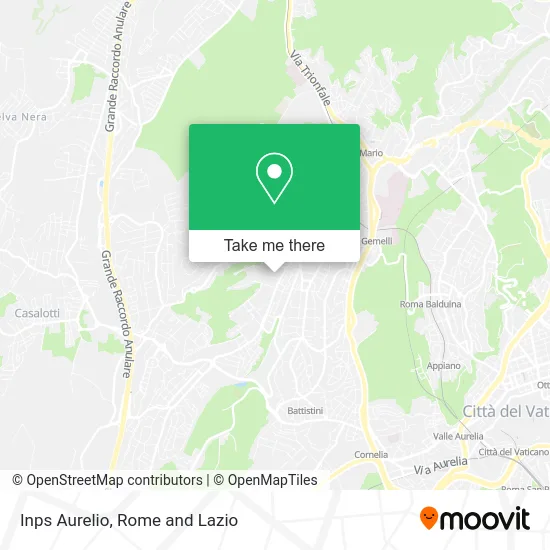 Inps Aurelio map