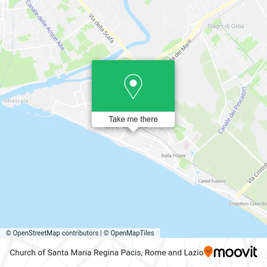 Church of Santa Maria Regina Pacis map