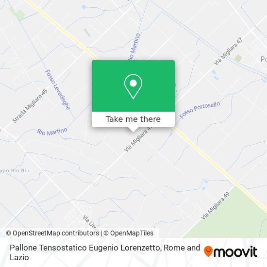 Pallone Tensostatico Eugenio Lorenzetto map