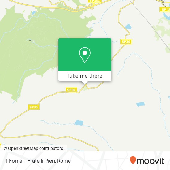 I Fornai - Fratelli Pieri map