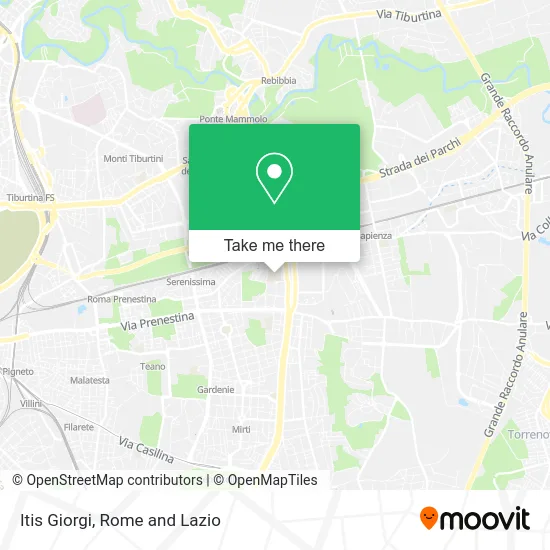 Giorgi Technical Institute map