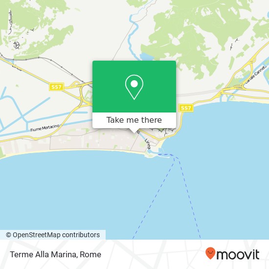 Terme Alla Marina map