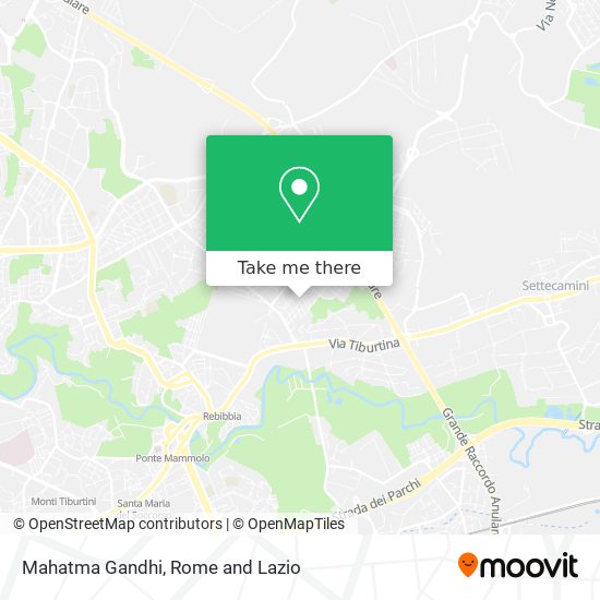 Mahatma Gandhi map