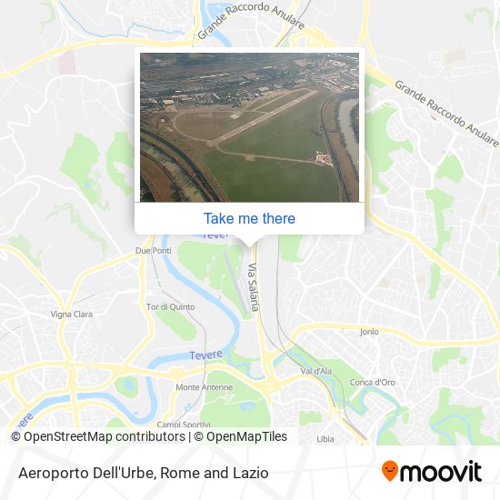 Aeroporto Dell'Urbe map