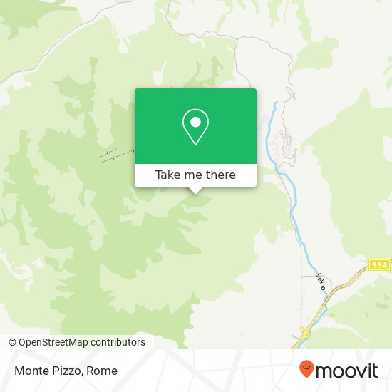 Monte Pizzo map