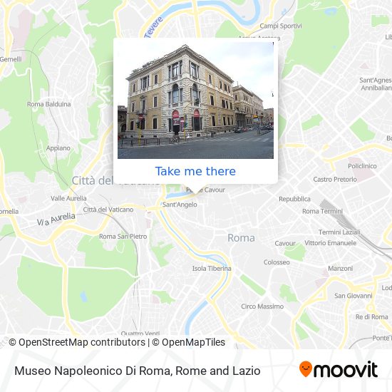 Museo Napoleonico Di Roma map