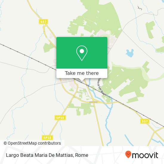 Largo Beata Maria De Mattias map