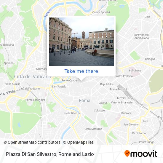 Piazza Di San Silvestro map