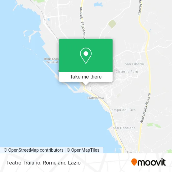Teatro Traiano map