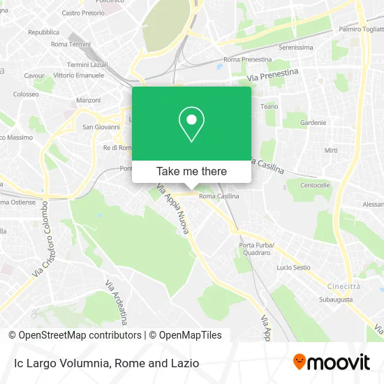 IC Largo Volumnia map