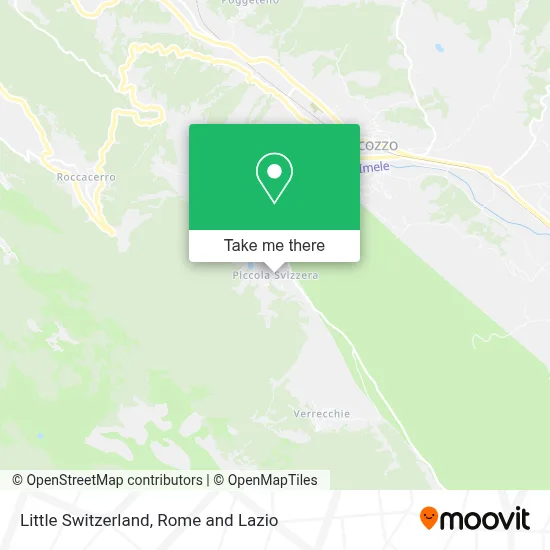 Little Switzerland map