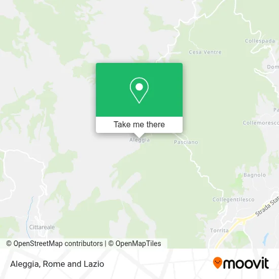 Aleggia map