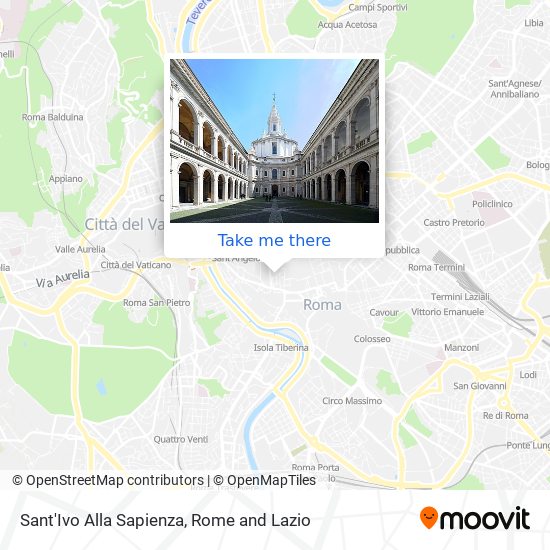 Sant'Ivo Alla Sapienza map