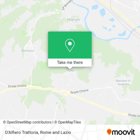 D'Alfiero Trattoria map