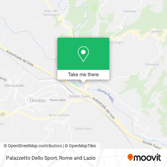 Palazzetto Dello Sport map