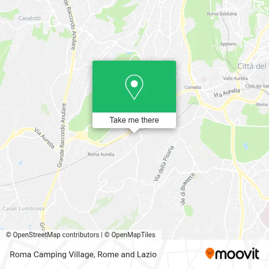 Roma Camping Village map