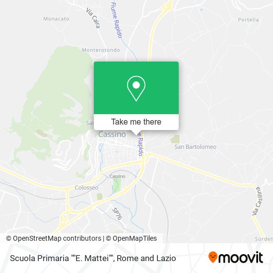 Scuola Primaria ""E. Mattei"" map