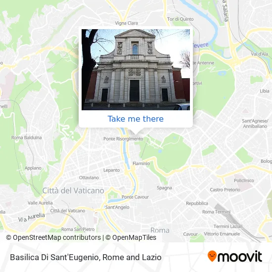 Basilica Di Sant'Eugenio map