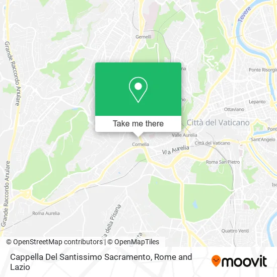 Chapel of the Most Holy Sacrament map