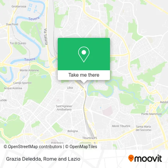 Grazia Deledda map