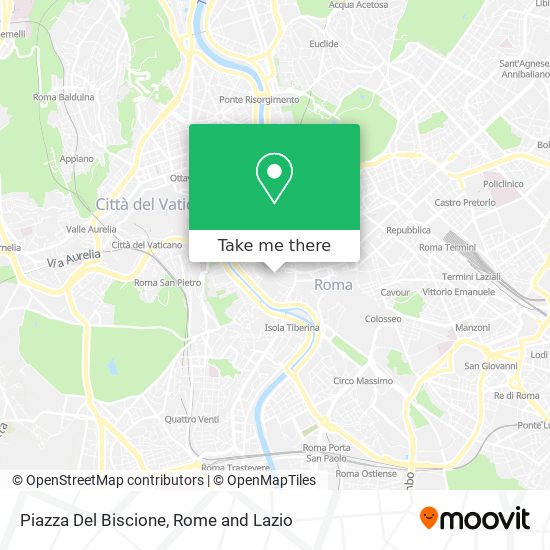 Piazza Del Biscione map