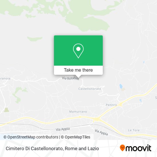Cimitero Di Castellonorato map