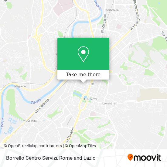Borrello Centro Servizi map