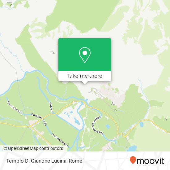 Tempio Di Giunone Lucina map