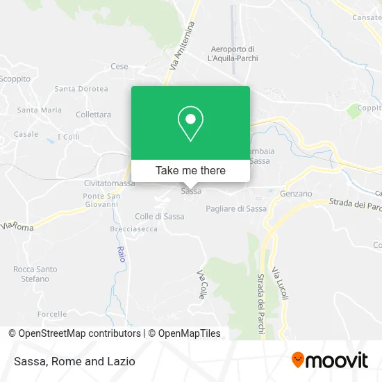Sassa map