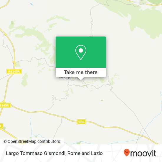 Largo Tommaso Gismondi map