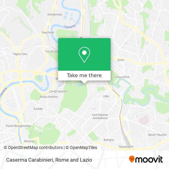 Caserma Carabinieri map