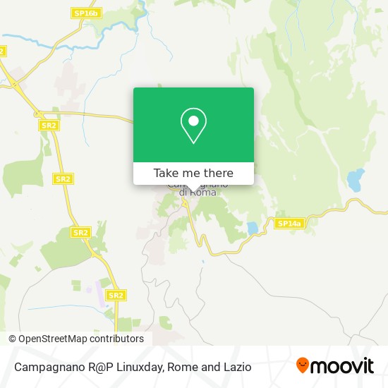 Campagnano R@P Linuxday map