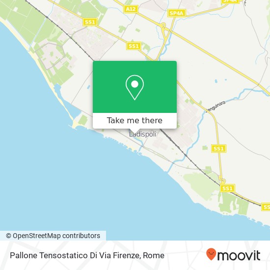 Pallone Tensostatico Di Via Firenze map