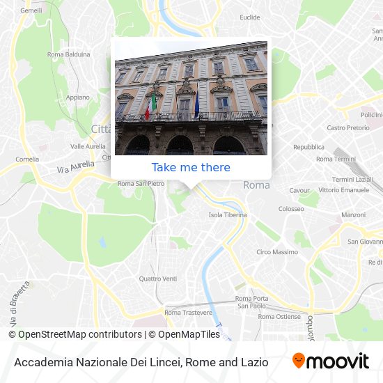 Accademia Nazionale Dei Lincei map