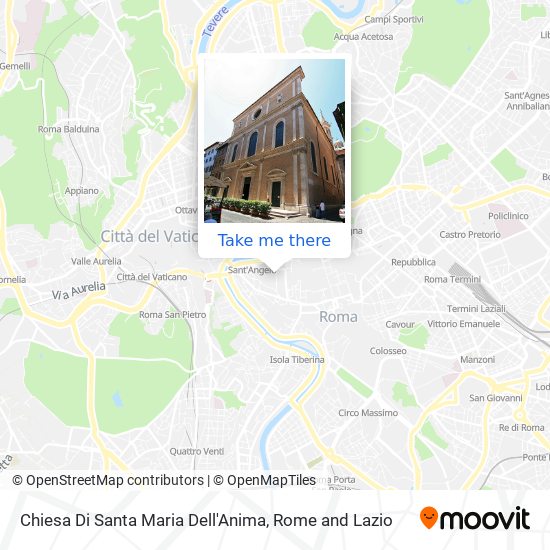 Chiesa Di Santa Maria Dell'Anima map