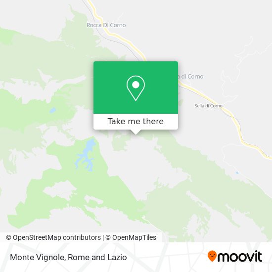 Monte Vignole map
