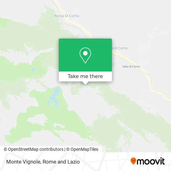 Mount Vignole map