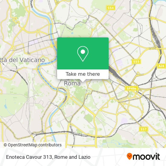 Enoteca Cavour 313 map