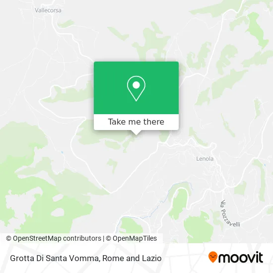 Grotto of Saint Vomma map