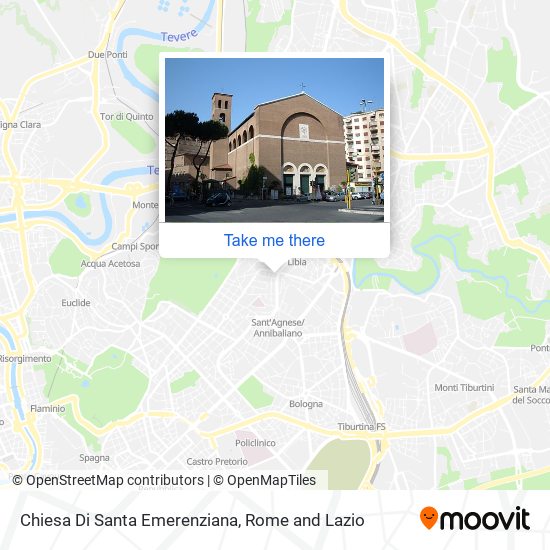 Chiesa Di Santa Emerenziana map