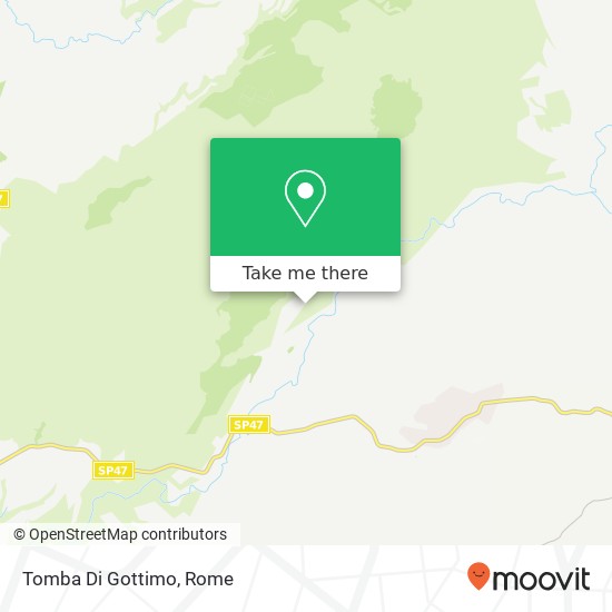 Tomba Di Gottimo map